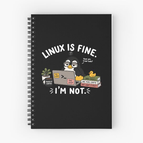 Aperçu de l'œuvre mascotte pingouin Linux Tux créée et vendue par Olena Du.