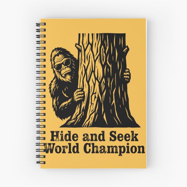 Item preview, Bigfoot Hide and Seek World Champion Graphic designed and sold by MagicTheDog.
