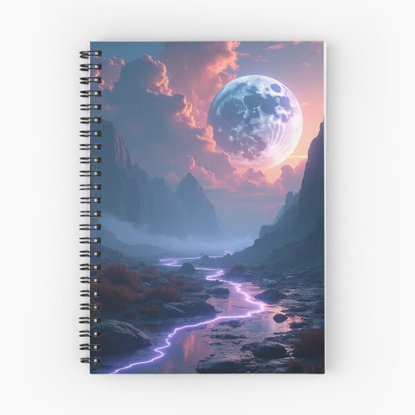 Item preview, Moonlit Rift - Celestial Valley Dreamscape designed and sold by nhk999.