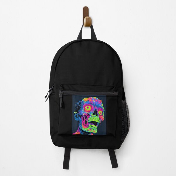 Item preview, Neon Zombie Horror Halloween Monster Art designed and sold by NoeValdric.