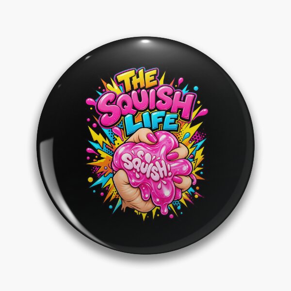 Item preview, The Squish Life Pink Slime designed and sold by ROUX-ART.