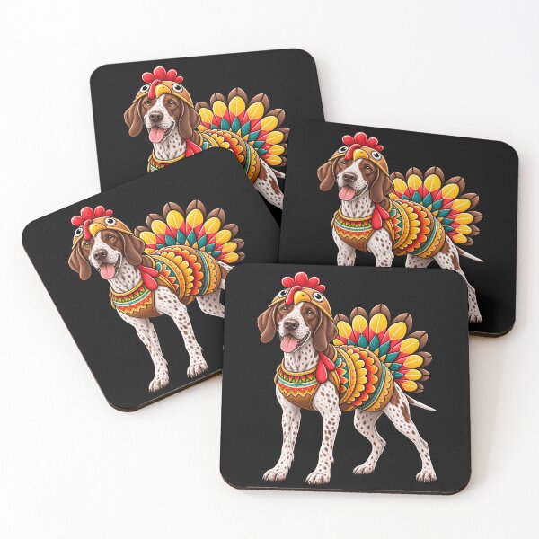 Item preview, Funny English Pointer Turkey Costume Thanksgiving Dog Lover designed and sold by rafaeltto.