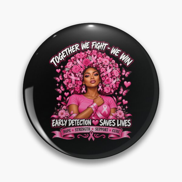 Item preview, Breast Cancer Awareness Together We Fight designed and sold by ROUX-ART.