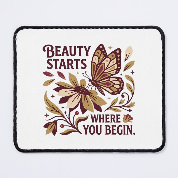 Item preview, Butterfly on Wildflower Folk Art Botanical Illustration designed and sold by SHOP-Corner.