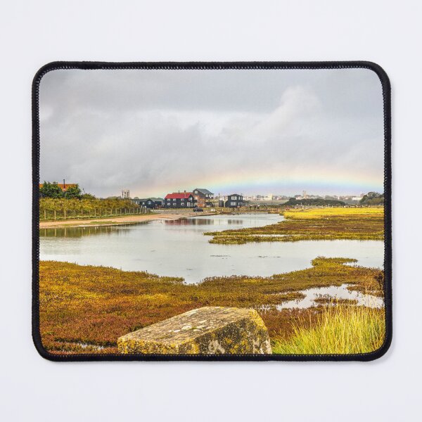 Item preview, Rainbow Over Walberswick Salt Marsh, Suffolk, England designed and sold by Paul Thompson Photography.