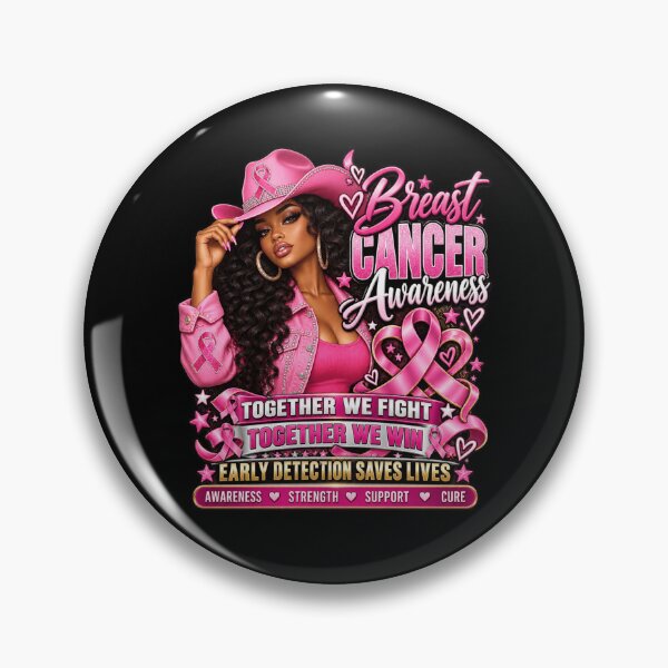 Item preview, Breast Cancer Awareness Together We Fight designed and sold by ROUX-ART.