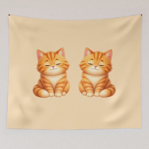Item preview, Cute Ginger Kitty- Adorable Smiling Orange Tabby Cat- Cute Animal designed and sold by All About DigiCraft by Fedelina.