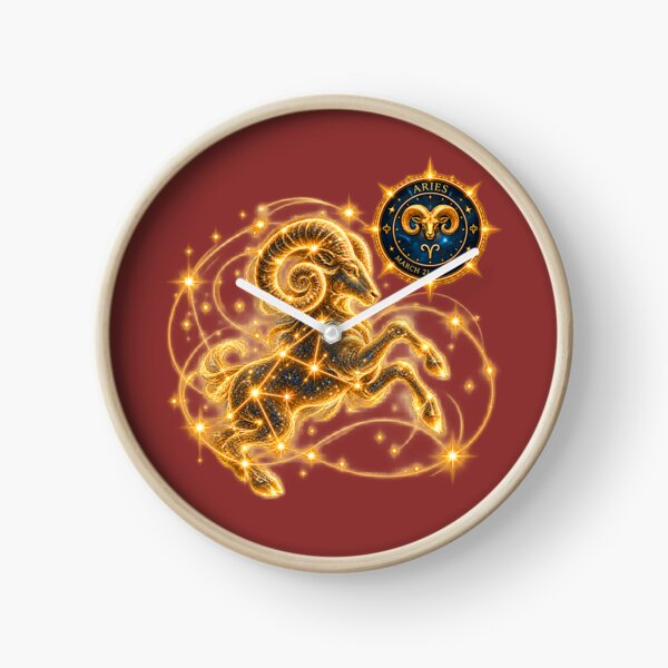 Item preview, Aries Zodiac March 21 - April 19 Constellation Vintage Astrological Design designed and sold by Glodtower.