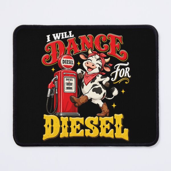 Artikelvorschau, Ich werde für Diesel Cow tanzen entworfen und verkauft von ROUX-ART.