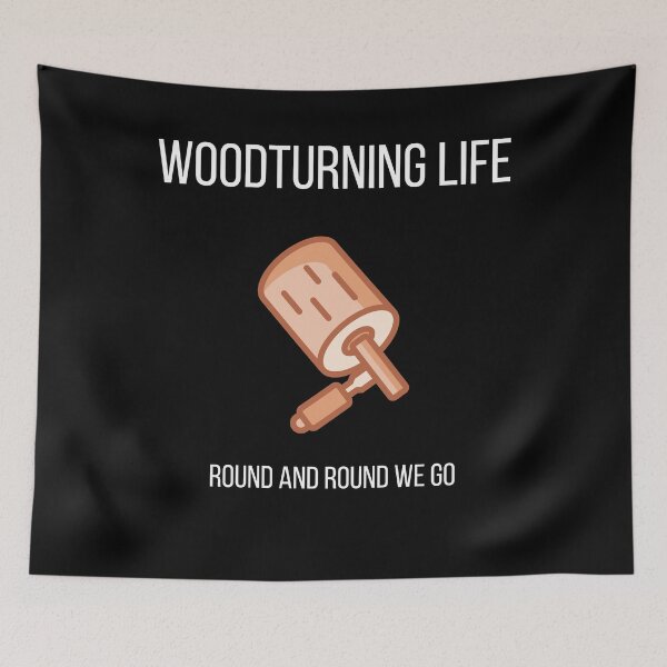 Aperçu de l'œuvre Woodturning Gift for Woodworkers créée et vendue par Zyvora-merch.