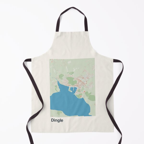 Artikelvorschau, Minimalistische Kartenkunst von Dingle entworfen und verkauft von MapsNerd.