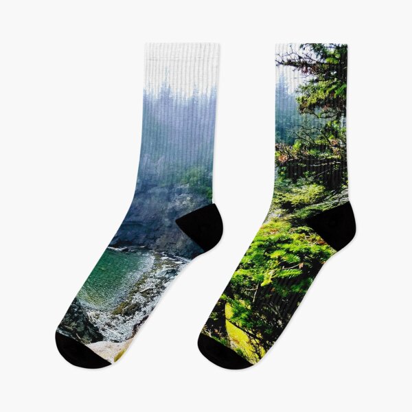 Item preview,  Quoddy Head Coastal Path – Misty Maine Ocean Cliffs Photography designed and sold by Old Barn Studios.