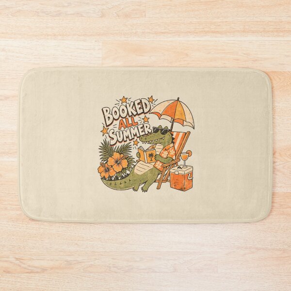 Item preview, Booked All Summer – Reading Crocodile Vacation designed and sold by AwesomeBeyondLimits.