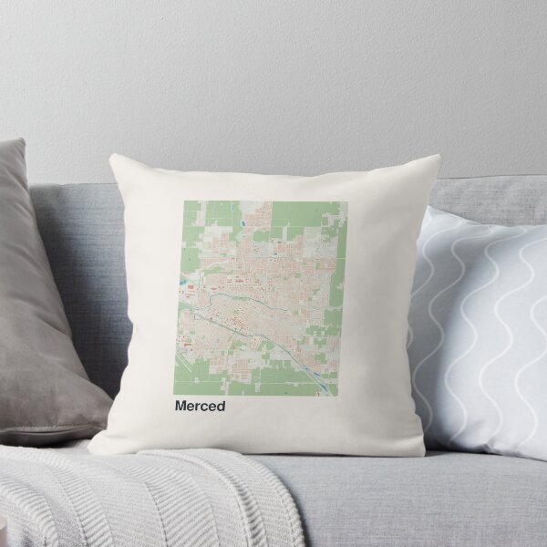Item preview, Merced Minimalistic Map Art designed and sold by MapsNerd.