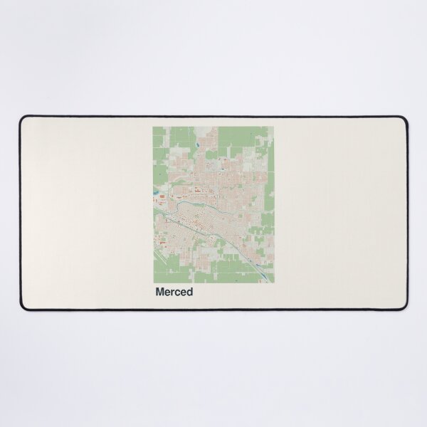 Item preview, Merced Minimalistic Map Art designed and sold by MapsNerd.