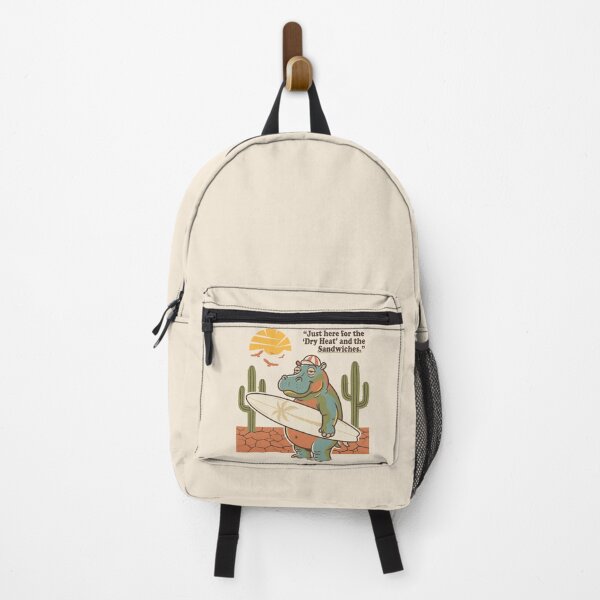 Item preview, Just Here For The Dry Heat And Sandwiches Desert Hippo designed and sold by Amir Faysal.