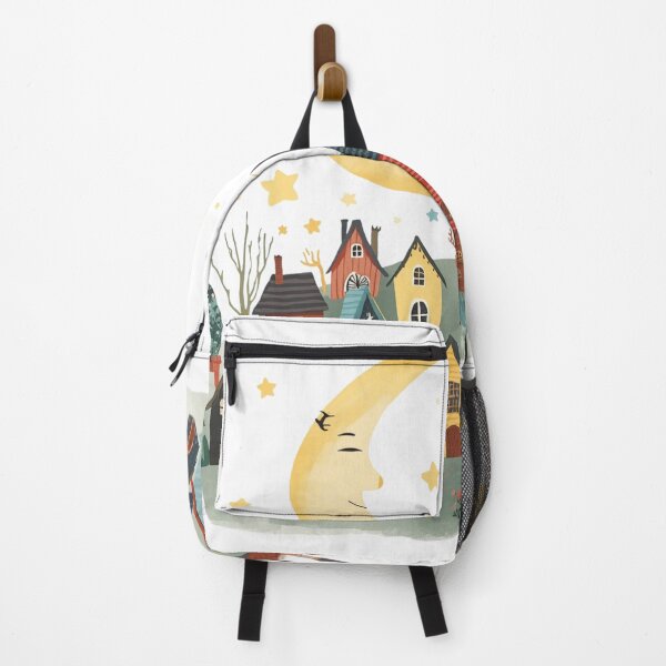 Item preview, Little Houses Under a Big Moon designed and sold by catcurio.