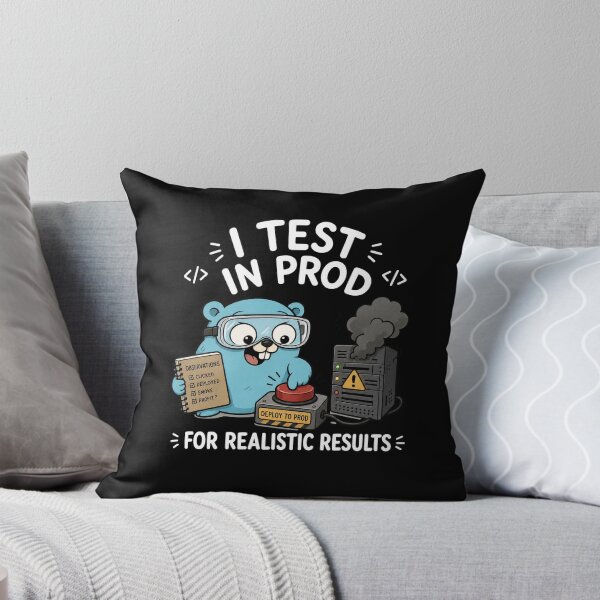 Item preview, Golang gopher mascot Testing designed and sold by Olena Du.