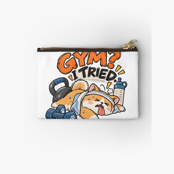 Item preview, Funny Corgi Gym Workout – Gym? I Tried designed and sold by Moonya26.