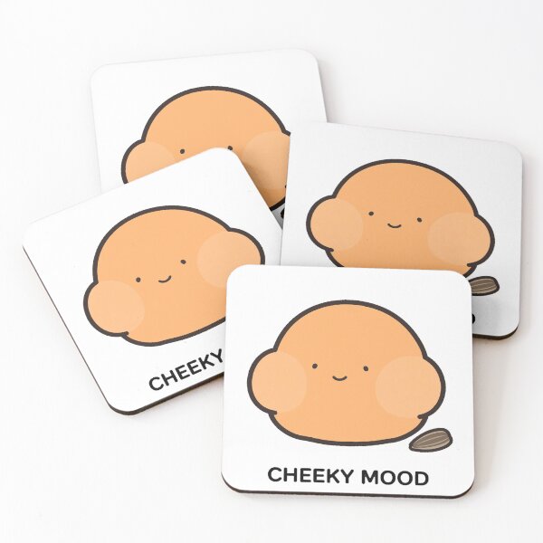 Item preview, Cute Chibi Hamster Cheeky Funny Kawaii Sticker designed and sold by xiaoxiaochibi.