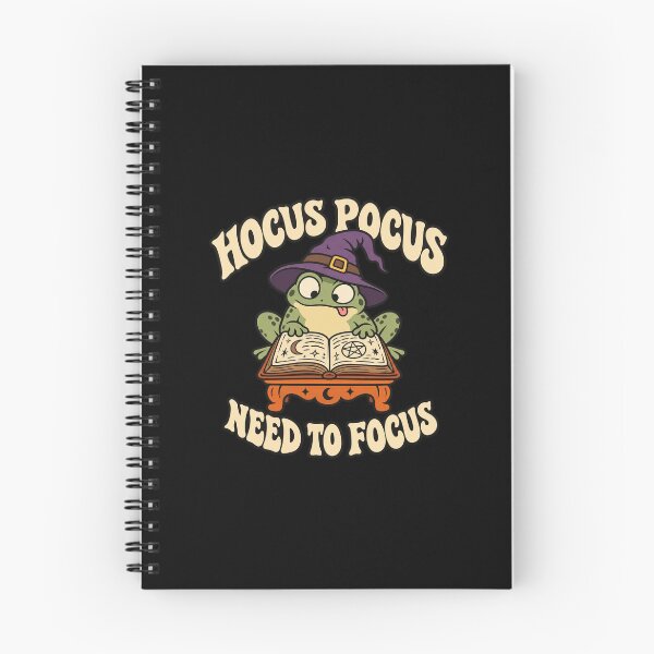 Item preview, Cozy Witch Frog Spellbook - Hocus Pocus Need to Focus designed and sold by AMICO77.