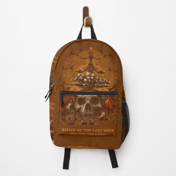 Item preview, Keeper of the last hour I Vanitas I engraving illustration designed and sold by Drop of Sea.
