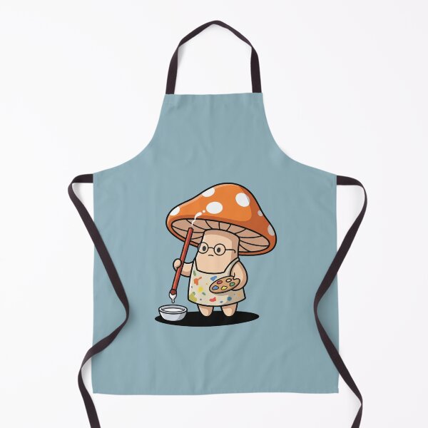 Item preview, Cute Mushroom Painter Artist Cottagecore Pop Art designed and sold by Rare By Hero.