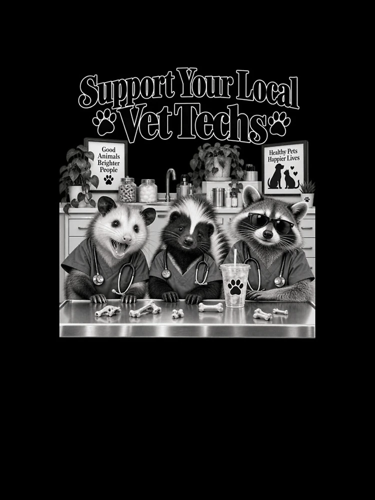 Thumbnail 4 of 4, iPhone Case, Support Your Local Vet Techs designed and sold by ROUX-ART.