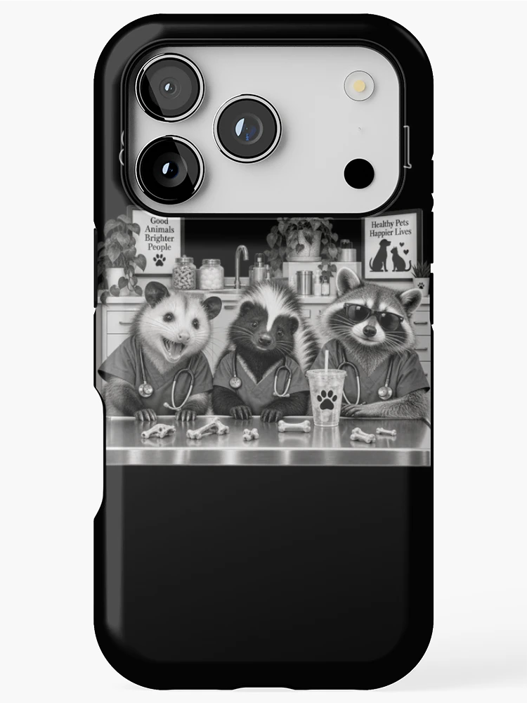 Thumbnail 1 of 4, iPhone Case, Support Your Local Vet Techs designed and sold by ROUX-ART.