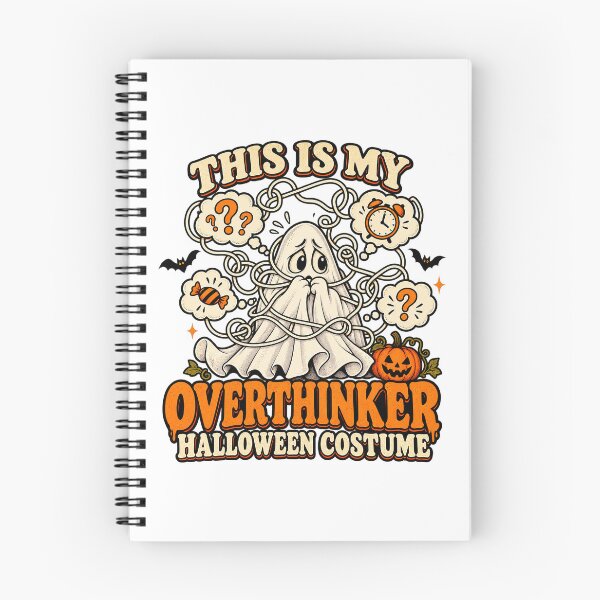 Item preview, THIS IS MY OVERTHINKER HALLOWEEN COSTUME designed and sold by WheelieGdArt.