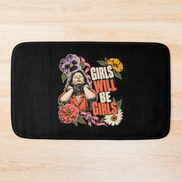 Item preview, Aileen Wuornos Girls Will Be Girls Floral Handcuffs Aileen Portrait designed and sold by Jessi-Scott-Art.