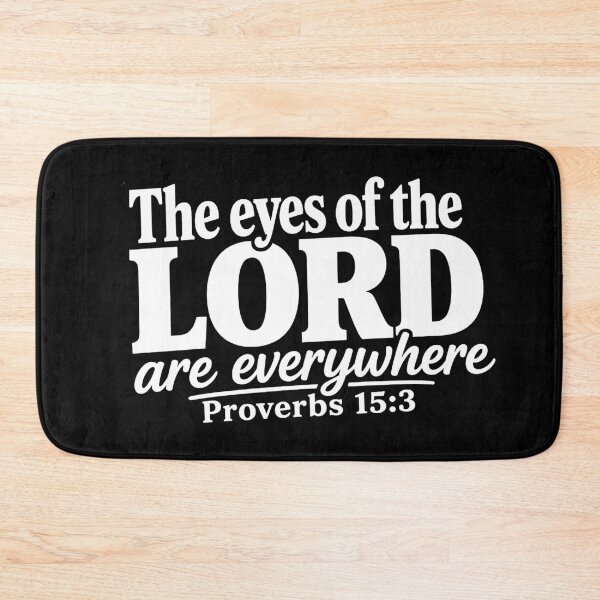 Item preview, Proverbs 15:3 The Eyes Of The LORD Are Everywhere designed and sold by plushism.
