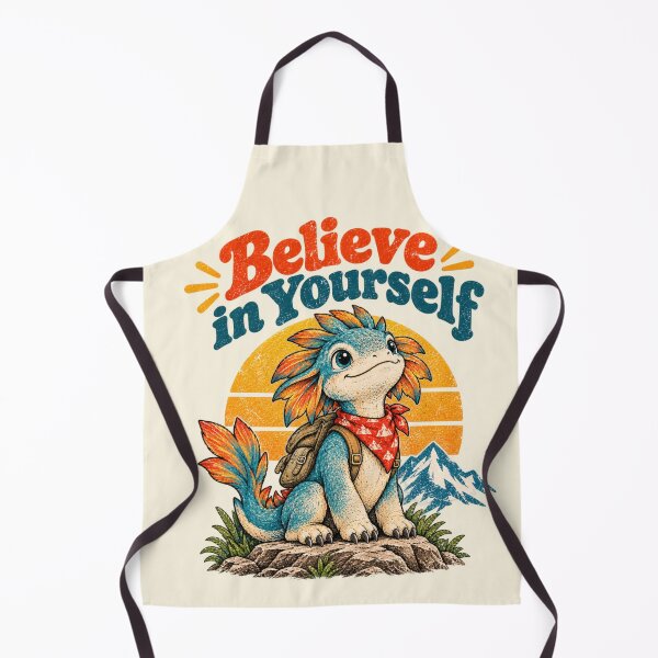 Item preview, Believe In Yourself Retro Baby Dragon designed and sold by lungpleecha.