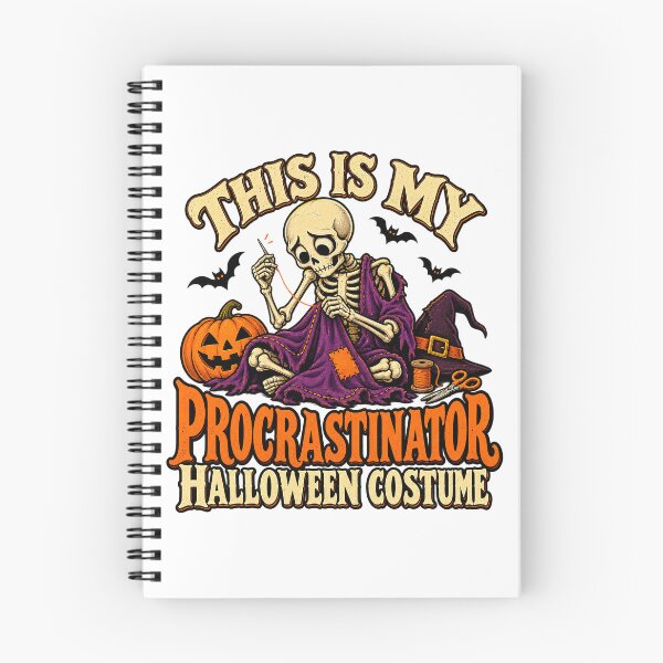 Item preview, THIS IS MY PROCRASTINATOR HALLOWEEN COSTUME designed and sold by WheelieGdArt.