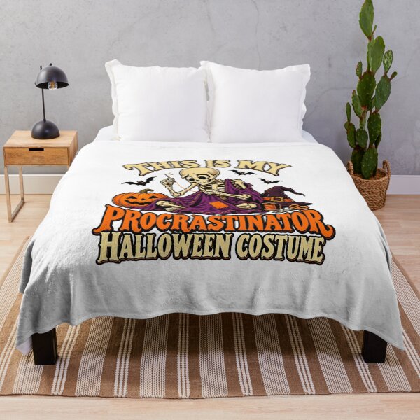 Item preview, THIS IS MY PROCRASTINATOR HALLOWEEN COSTUME designed and sold by WheelieGdArt.