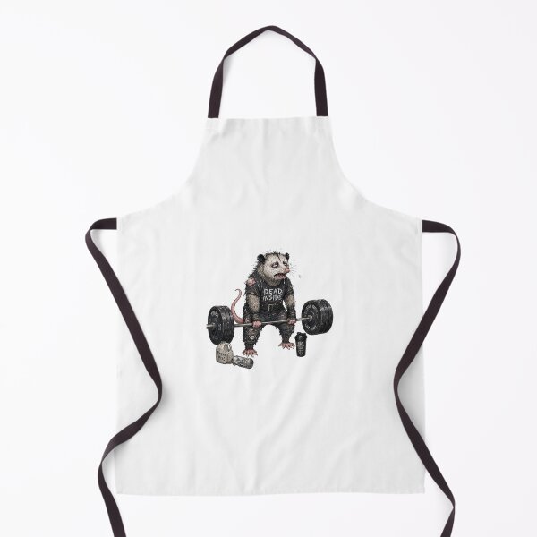 Item preview, Dead Inside But Lifting Funny Opossum Gym Workout Meme designed and sold by CoolCrazyChaos.