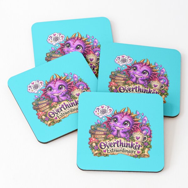 Item preview, Overthinker designed and sold by Loula the Nerd Goblin.