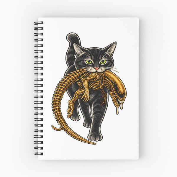 Item preview, Cat Carrying Alien Halloween designed and sold by Kladhadredo.