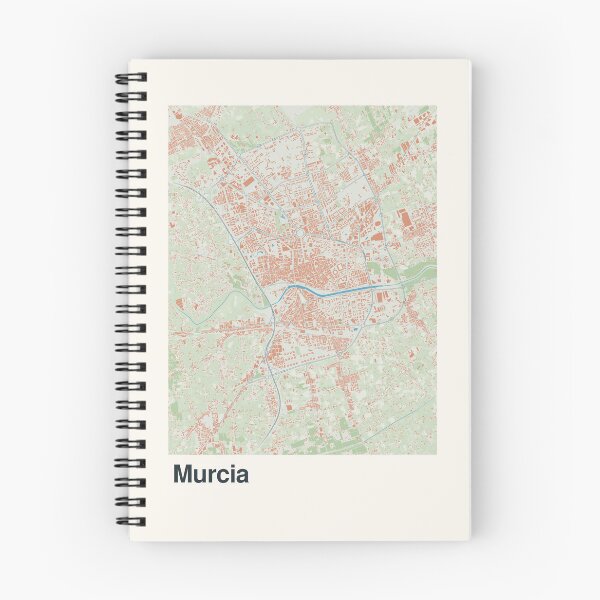 Item preview, Murcia Minimalistic Map Art designed and sold by MapsNerd.