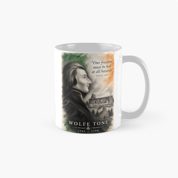Item preview, Wolfe Tone Portrait – Irish Revolutionary Commemorative Art Print designed and sold by ConorKeeganArt.