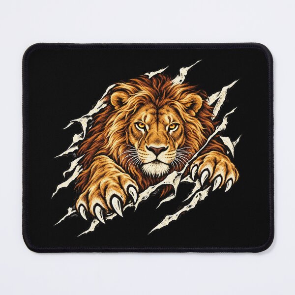 Item preview, Lion Ripping Through Claw Scratch Wild Animal designed and sold by Kladhadredo.