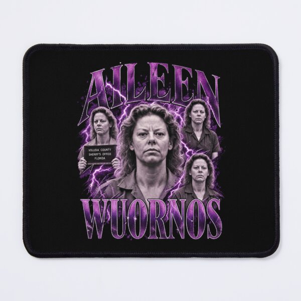 Item preview, Aileen Wuornos Purple Lightning Mugshot Collage designed and sold by Jessi-Scott-Art.