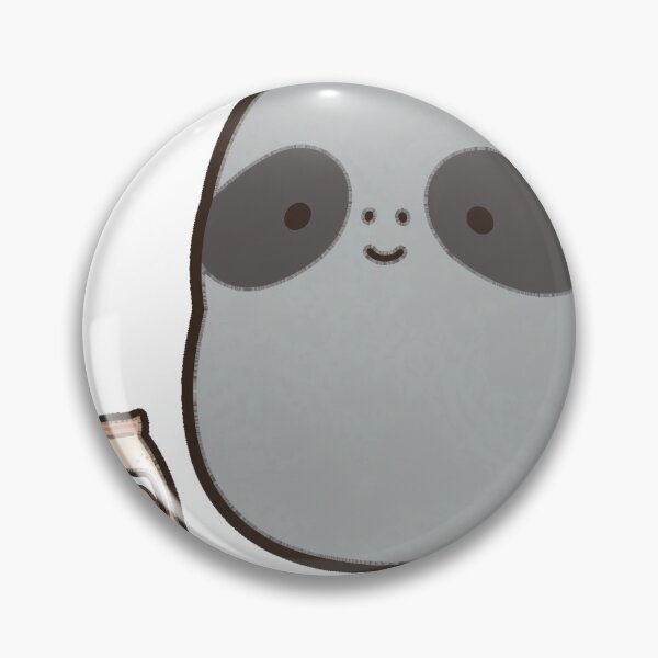 Item preview, Cute Chibi Raccoon Snack Attack Funny Kawaii Sticker designed and sold by xiaoxiaochibi.