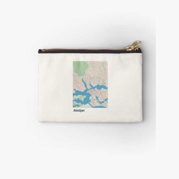 Item preview, Abidjan Minimalistic Map Art designed and sold by MapsNerd.