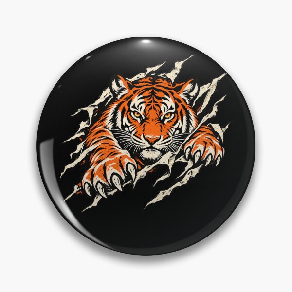 Item preview, Tiger Ripping Through Claw Scratch Wild Animal designed and sold by Kladhadredo.