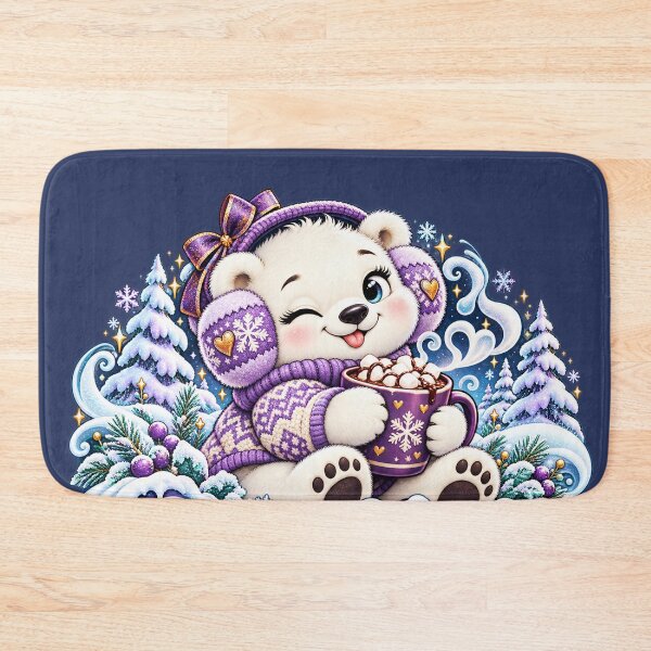 Item preview, Polar Mood Cocoa Good Winter Bear designed and sold by M. Mamdouh Artworks.