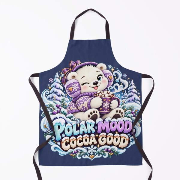 Artikelvorschau, Polar Mood Cocoa Good Winter Bear entworfen und verkauft von M. Mamdouh Artworks.