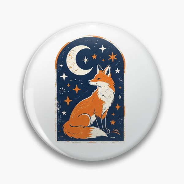 Artikelvorschau, Himmlischer Fuchs unter dem Mond – Mystische Boho-Kunst mit Fuchs und Sternen entworfen und verkauft von Mittu96.