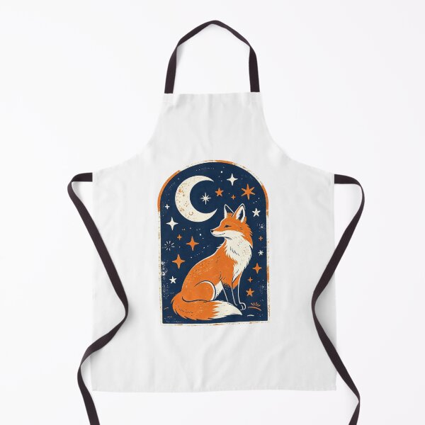 Artikelvorschau, Himmlischer Fuchs unter dem Mond – Mystische Boho-Kunst mit Fuchs und Sternen entworfen und verkauft von Mittu96.