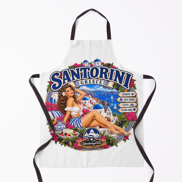 Item preview, Santorini, Grecia – Isla griega, puesta de sol y mar Egeo designed and sold by Wandervogel123.